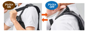 着脱は手間をかけずに簡単にできます。