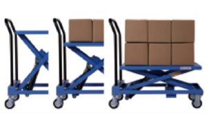 荷物を同じ高さで一定に保ちます
