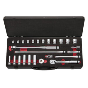 KTC工具セット_ネプロス9.5sq.ソケットレンチセット[26点]ケース付き_NTB3X26CZ